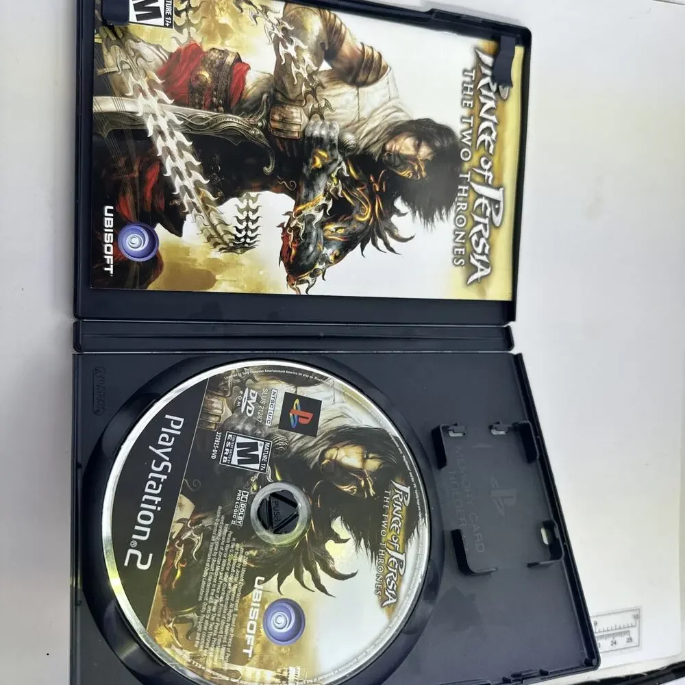 PRINCE oF PERSIA The TWO THRONES Sony PlayStation 2 ps2 Game Complete VGC